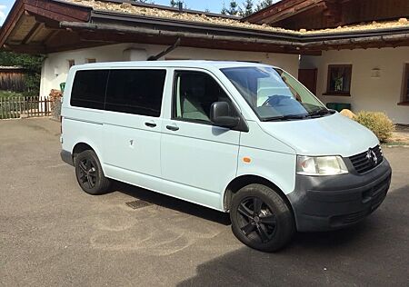 VW T5 Transporter Volkswagen 5 Sitze Klima Tüv PDE Brücke LKW