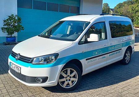 VW Caddy Volkswagen Maxi Rollstuhlbeförderung / oder 7-Sitzer