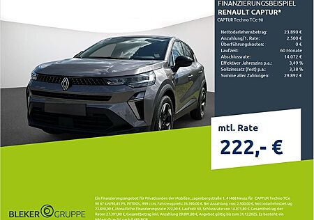 Renault Captur Techno TCe 90