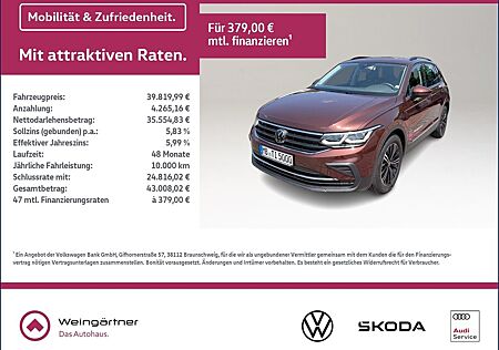 VW Tiguan Volkswagen Life 4Motion 2.0 TDI, AHK, Matrix LED, Sp