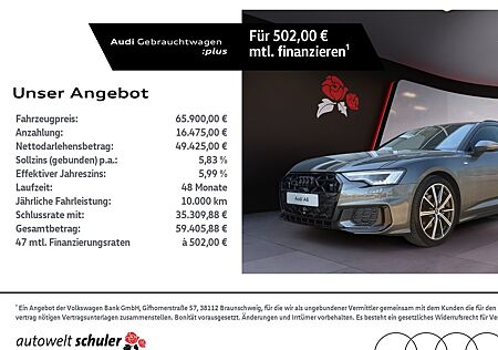 Audi A6 Avant 40 2.0 TDI quattro S-tronic S-line AHK