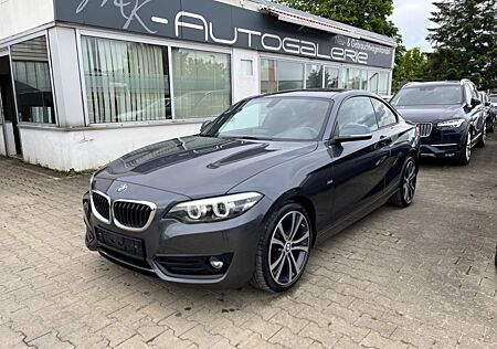 BMW 220d Coupe Sport Line|2.Hand|LED-Sch|Service NEU