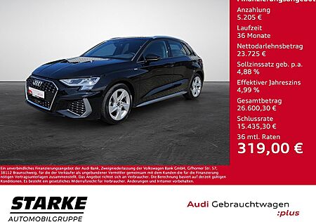 Audi A3 Sportback 35 TDI S tronic S line NaviPlus SHZ
