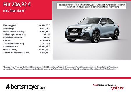 Audi Q2 35 TFSI S-LINE+NAVI+ACC+LED