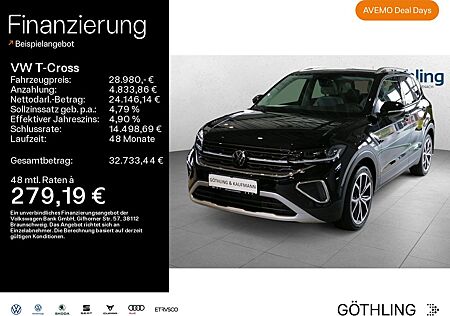 VW T-Cross Volkswagen Style 1.0 TSI DSG*LED*Design-P.*Navi*KAM