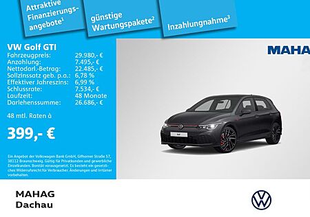 VW Golf Volkswagen VIII GTI 2.0 TSI AHK LED+Navi ParkPilot App