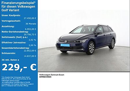 VW Golf Volkswagen Variant Active eTSI DSG Stdhzg Navi LED