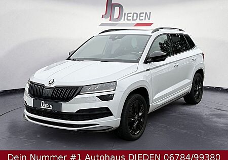 Skoda Karoq gebraucht kaufen Skoda Karoq Sportline 4x4 LED-PANORAMA-AHK