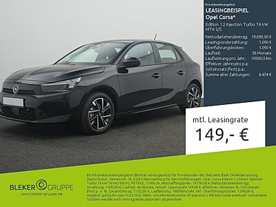 Opel Corsa Edition 1.2 Injection Turbo 74 kW MT6 S/S
