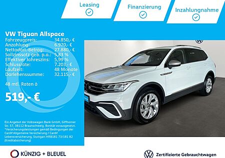 VW Tiguan Allspace Volkswagen Life 1,5 TSI DSG Nav*LED*Kam*ACC