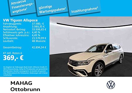 VW Tiguan Allspace Volkswagen 2.0 TSI 4Mot. Elegance AHK Leder