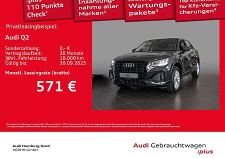 Audi Q2 35 TFSI advanced S tronic Kamera LED Keyless