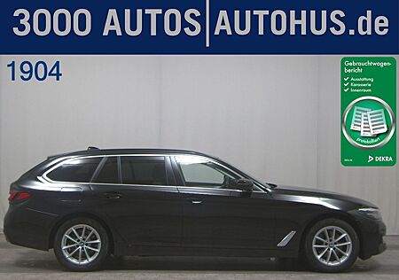 BMW 520d Touring HiFi AHK LED Leder Luft Navi Memory