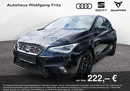 Seat Ibiza 1.0 TSI FR Black Edition NAVI+KAMERA+SHZG+