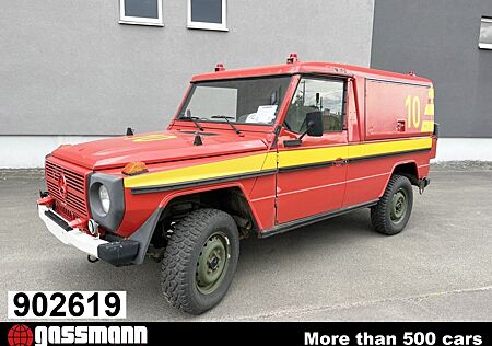 Mercedes-Benz 250 GD 4x4, Feuerwehr