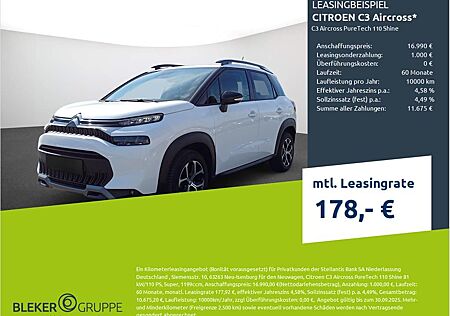Citroën C3 Aircross PureTech 110 Shine