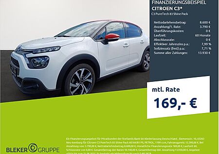 Citroën C3 PureTech 83 Shine Pack
