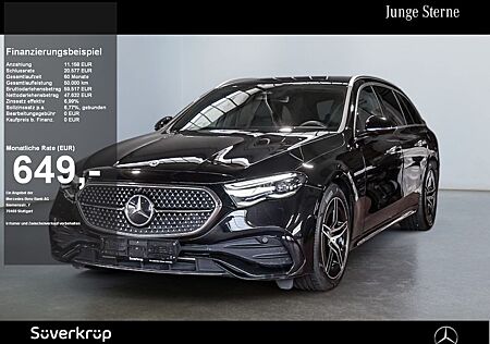 Mercedes-Benz E 300 T de // BURM AMG PREMIUM SPUR AHK 360 SHZ