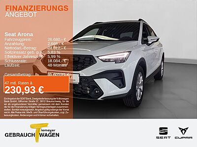 Seat Arona 1.0 TSI DSG STYLE REAR VIEW NAVI SITZHZ CL