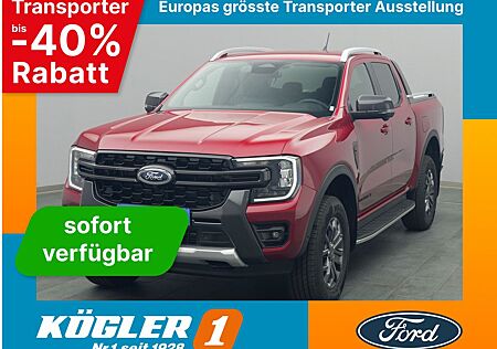 Ford Ranger Doka Wildtrak 240PS Aut./e-Rollo. -22%*