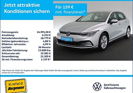 VW Golf Volkswagen VIII 2.0 TDI Life LED ACC NAVI SHZ PDC