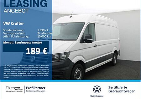 VW Crafter Volkswagen 35 Kasten MR HD 3-SITZE 270°TÜREN VIRTUA