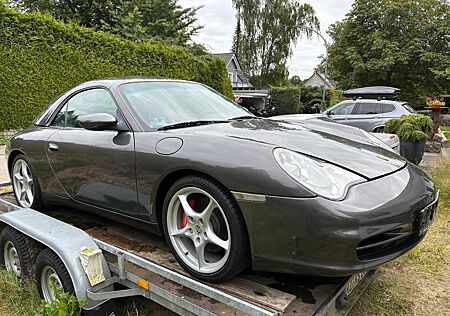 Porsche 996 Carrera Cabrio, Navi,Klima,Klappenausp,Sitzh