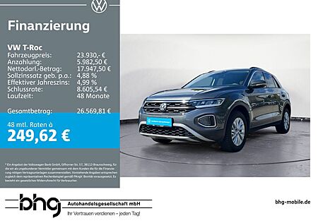 VW T-Roc Volkswagen 1.0 TSI OPF Life