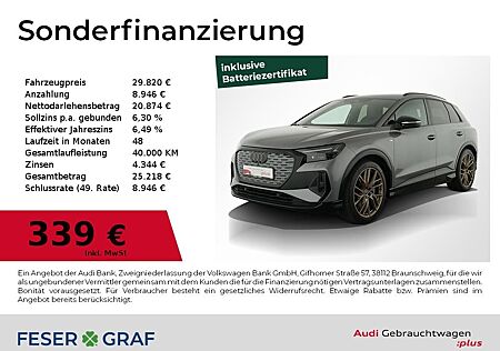 Audi Q4 e-tron gebraucht kaufen Audi Q4 e-tron 40 e-tron S Line Int Leder,AHK,Navi,Ma