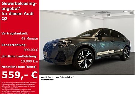 Audi Q3 SPORTBACK S LINE 35 TDI Pano Navi Leder Cockp
