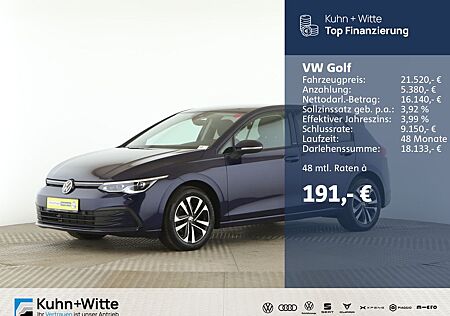 VW Golf Volkswagen VIII 2.0 TDI United *ACC*LED*RFK*Navi*Stand