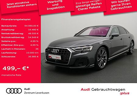 Audi A8 S line B&O SITZBELÜFTUNG HUD MEMORY KAM 360°