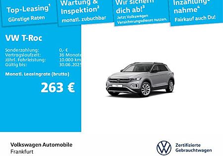 VW T-Roc Volkswagen 1.5 TSI DSG Style Navi LEDPlus DAB+ FrontA