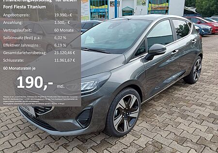 Ford Fiesta Titanium*Winter-, Komfort-, Fahrass-Paket