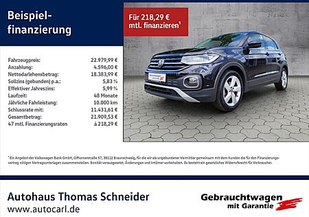 VW T-Cross Volkswagen Style 1.0 TSI DSG IQ-DRIVE/SHZ/Park KLIM