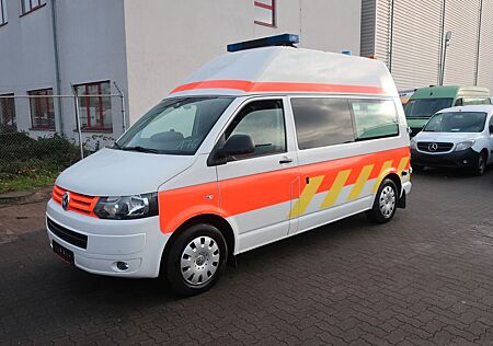 VW T5 Transporter Volkswagen Hochdach lang/KTW/Klima/FN: A76
