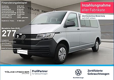 VW T6 Transporter Volkswagen T6.1 Transporter 2.0 TDI Kombi FWD lang AHK Navi