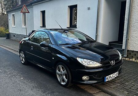 Peugeot 206 CC Sport 135 Nacht Schwarz Sport