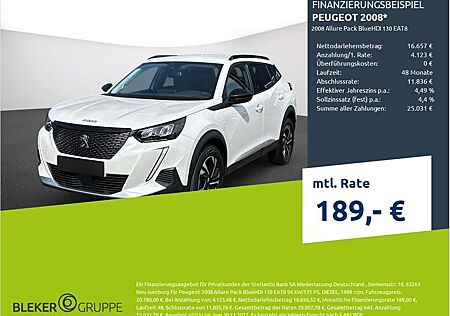 Peugeot 2008 gebraucht kaufen Peugeot 2008 Allure Pack BlueHDI 130 EAT8