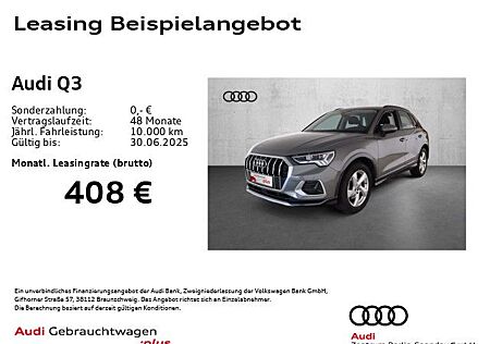 Audi Q3 35 TDI Adv. S tronic *ACC*NAV+*LED*R-CAM*SHZ*