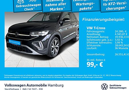 VW T-Cross gebraucht kaufen VW T-Cross Volkswagen 1.0 TSI Style DSG Navi IQ.Light Sitzhzg