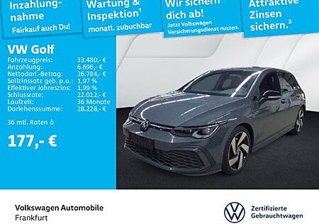 VW Golf Volkswagen VIII 2.0 TSI DSG GTI Navi IQ.Light DAB+ Fro