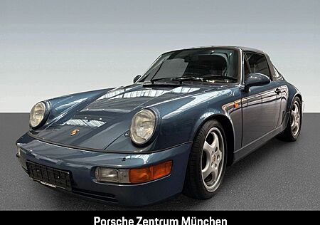Porsche 964 911 Carrera 4 Targa Leder-blau 115.000 km