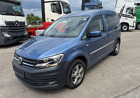 VW Caddy Volkswagen 2,0TDI DSG*KLIMA*8 FACH * AUS 1. HAND*AHK
