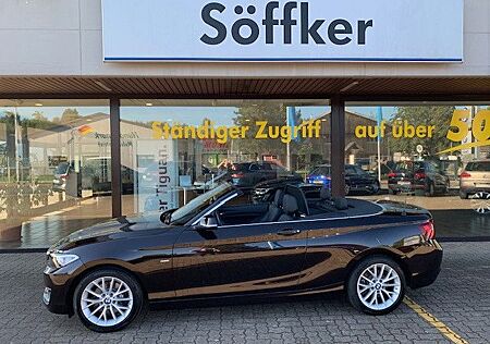 BMW 220 i Cabrio Luxury Line Automatic Leder Navi