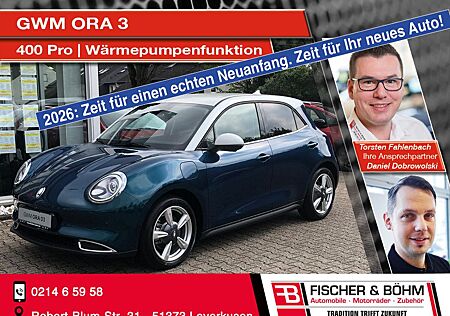 GWM Ora 03 - 400 Pro mit Wärmepumpen-Funktion