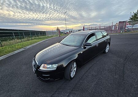 Audi A6 S-Line mit frischem Tüv (2027) und Service.