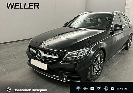 Mercedes-Benz C 220 C220d T 9G-tronic AMG LED,Navi,Temp,ParkAs,CarPl