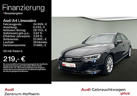 Audi A4 Limousine 40 TDI qu Advanced S tro*LED*Virtua