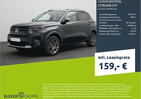Citroën C3 Turbo 100 S&S Max